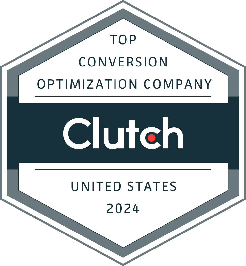 Clutch Austin 2023 Top Conversion Optimization Company Award